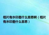 相片有水印是什么意思?。ㄏ嗥兴∈鞘裁匆馑迹? /></span></a>
                        <h2><a href=