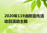 2020年119消防宣傳活動(dòng)日活動(dòng)主題