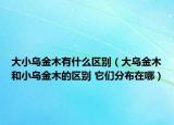 大小烏金木有什么區(qū)別（大烏金木和小烏金木的區(qū)別 它們分布在哪）