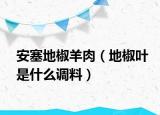 安塞地椒羊肉（地椒葉是什么調(diào)料）