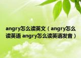 angry怎么讀英文（angry怎么讀英語 angry怎么讀英語發(fā)音）