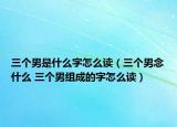 三個(gè)男是什么字怎么讀（三個(gè)男念什么 三個(gè)男組成的字怎么讀）