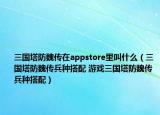 三國塔防魏傳在appstore里叫什么（三國塔防魏傳兵種搭配 游戲三國塔防魏傳兵種搭配）