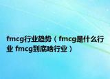 fmcg行業(yè)趨勢(shì)（fmcg是什么行業(yè) fmcg到底啥行業(yè)）