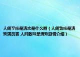 人間至味是清歡是什么?。ㄈ碎g致味是清歡演員表 人間致味是清歡劇情介紹）