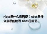 nbcs是什么意思梗（nbcs是什么意思的縮寫 nbcs的意思）