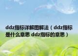 ddz指標詳解圖解法（ddz指標是什么意思 ddz指標的意思）