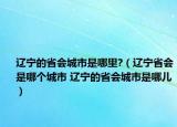 遼寧的省會城市是哪里?（遼寧省會是哪個城市 遼寧的省會城市是哪兒）