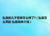 弘晝的兒子后來怎么樣了?（弘晝?cè)趺此赖?弘晝簡(jiǎn)單介紹）