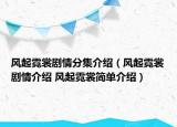 風(fēng)起霓裳劇情分集介紹（風(fēng)起霓裳劇情介紹 風(fēng)起霓裳簡(jiǎn)單介紹）