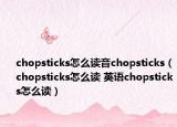 chopsticks怎么讀音chopsticks（chopsticks怎么讀 英語chopsticks怎么讀）